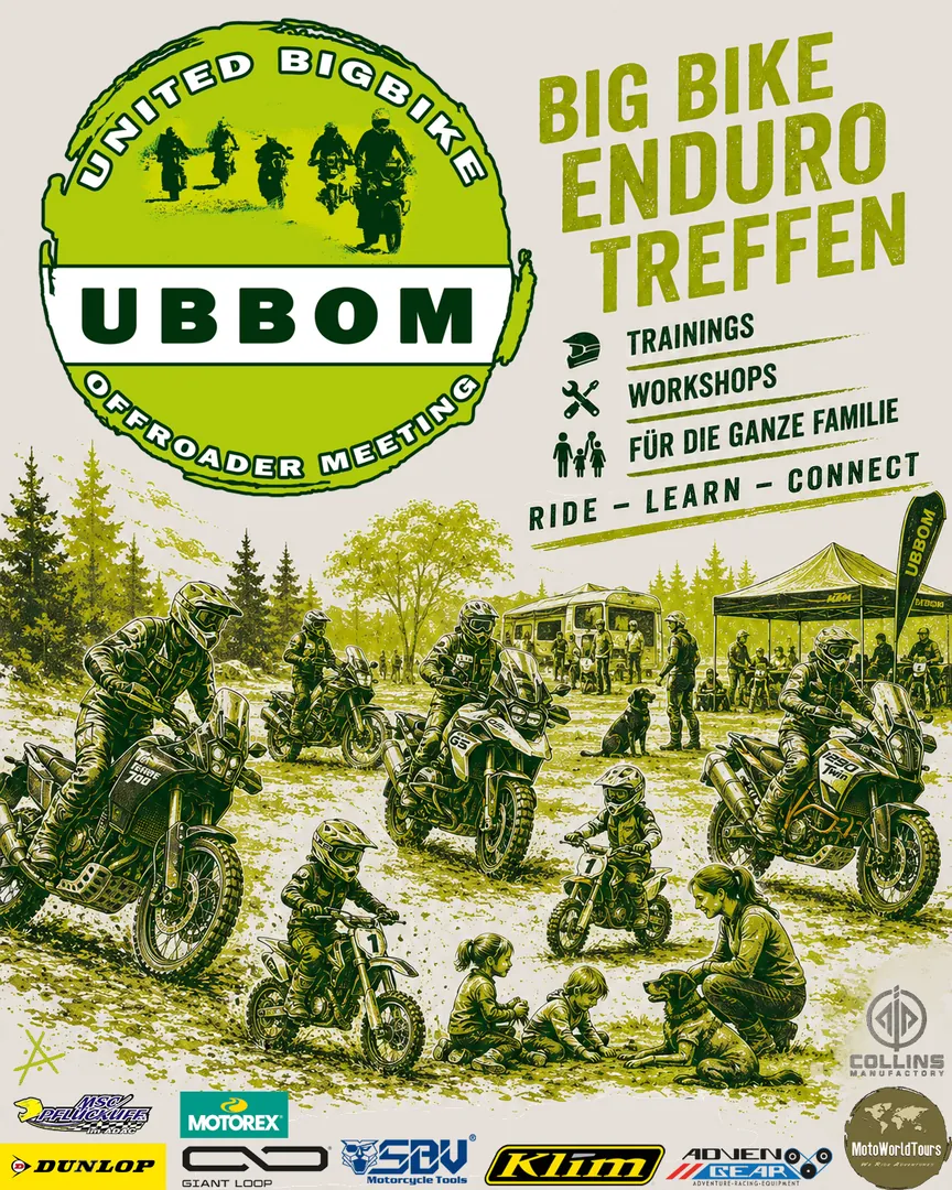 Plakat des United BigBike Offroader Meeting